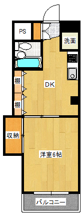 ダイアパレス新居浜の間取り