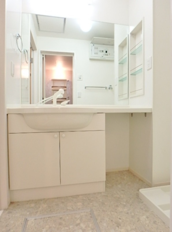 洗面設備　図面と現状に相違がある場合には現状を優先