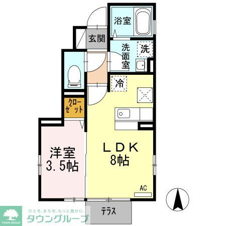 W.I.TパレスIIの間取り写真