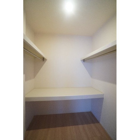 収納　ウォークインクローゼット