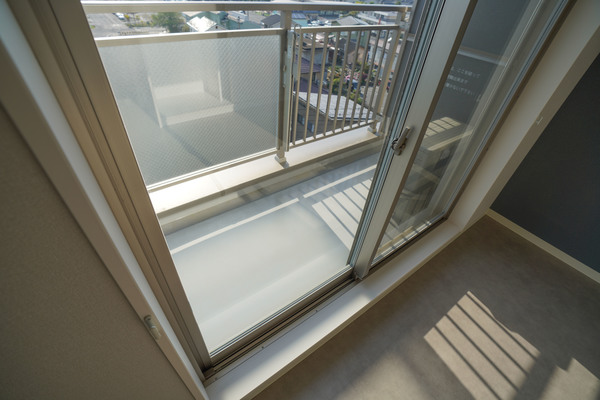 バルコニー　６０１号室の写真です