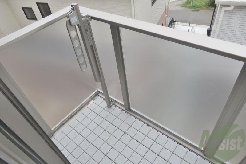 バルコニー　お洗濯もはかどりそうな南向きのバルコニーです