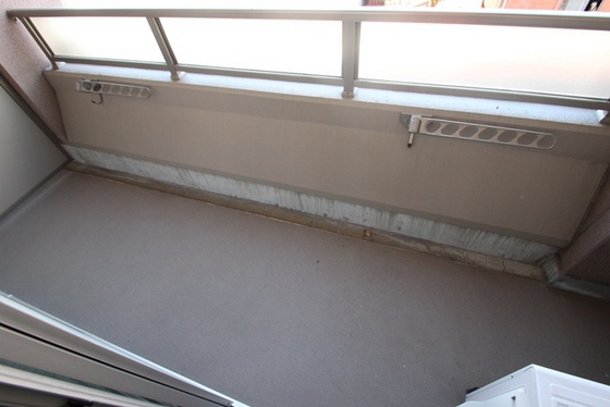 バルコニー　※別部屋の写真です