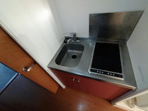 キッチン　シングルレバー設置