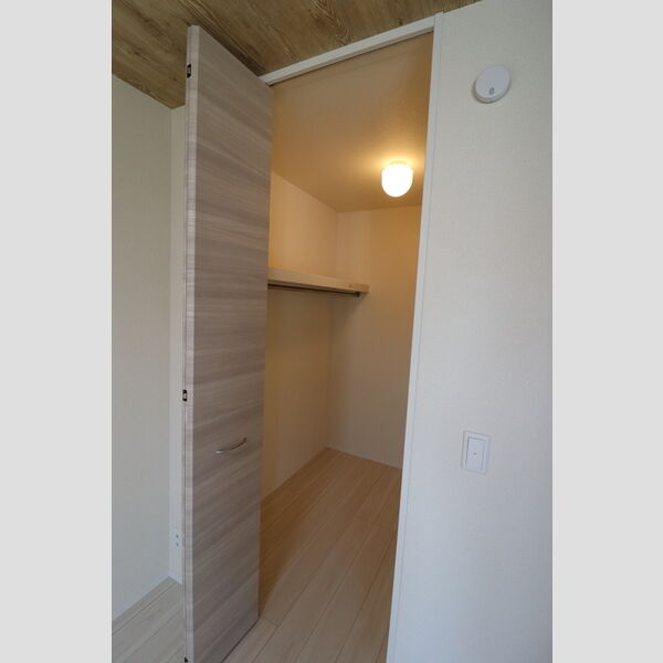 収納　十分な収納スペースがあります