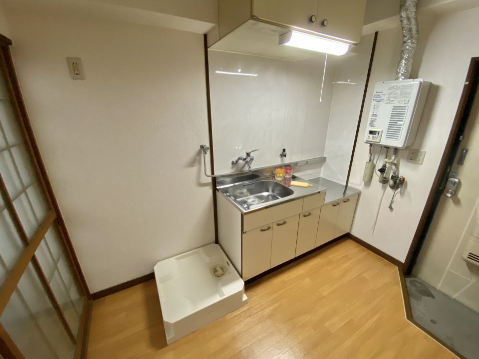 キッチン　調理スペースあります