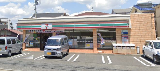 コンビニ　セブンイレブン 川崎武蔵中原店（コンビニ）まで221m