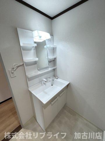 洗面設備　14号室参照