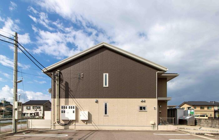 建物外観　外観は落ち着いています