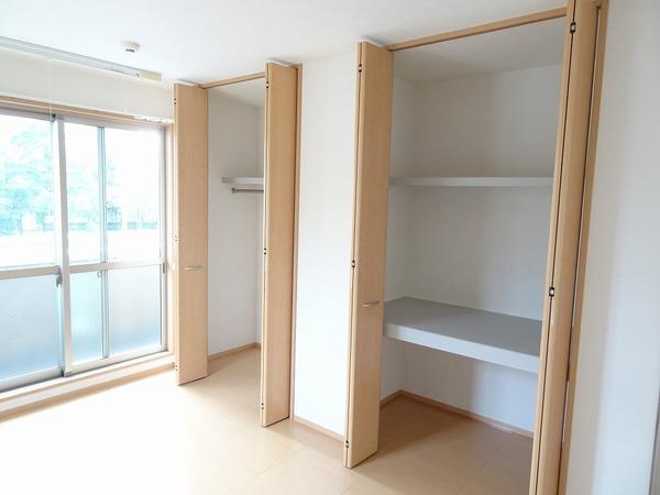 収納　クローゼット！