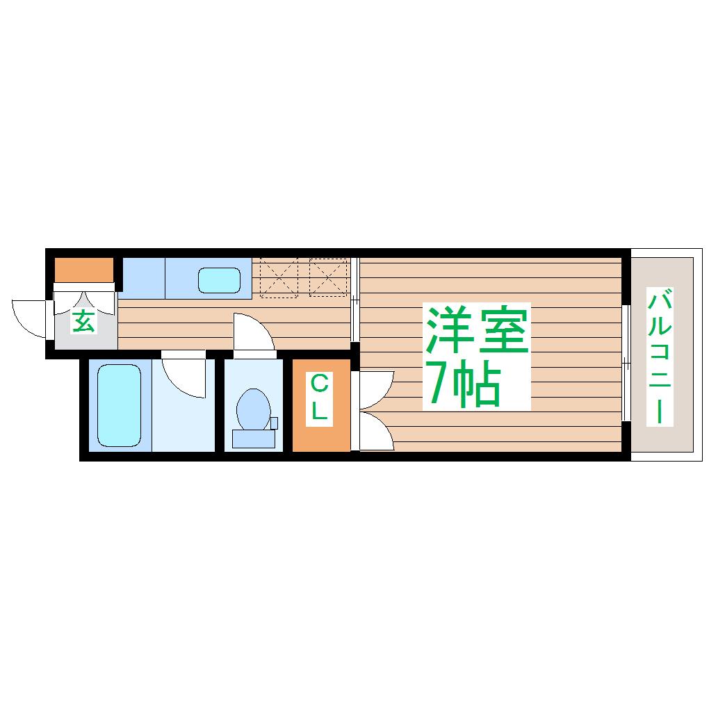 ソミュール南小泉の間取り写真