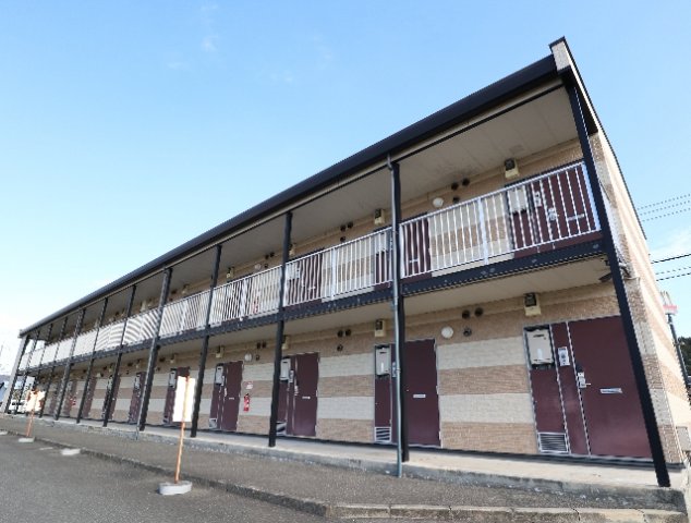 建物外観　☆彡新生活楽しみになっちゃう素敵な家具家電つき1K♪