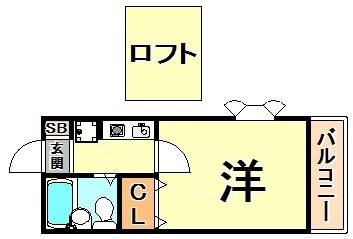 下山手コートの間取り写真