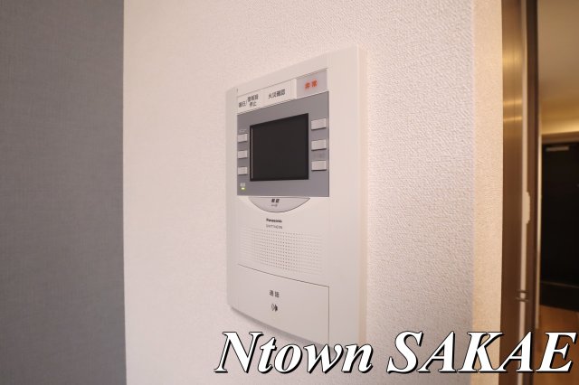 セキュリティ　モニター付きインターホンです
