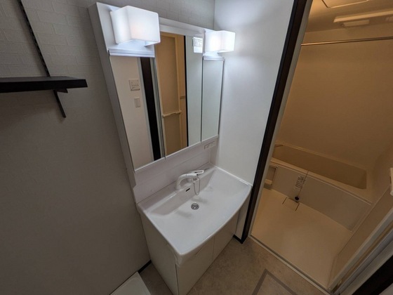 洗面設備　※別部屋の写真です