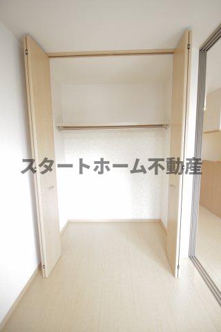 収納　大きなスペースがあり、収納には困りません