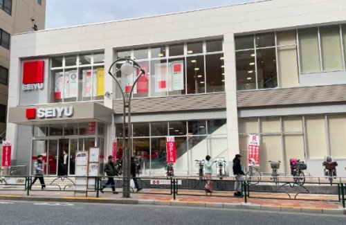 スーパー　西友 高田馬場店（スーパー）まで485m