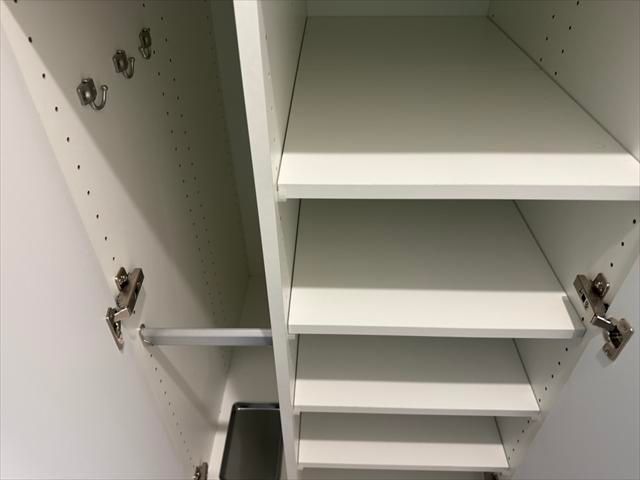 収納　参考：同タイプ別号室です