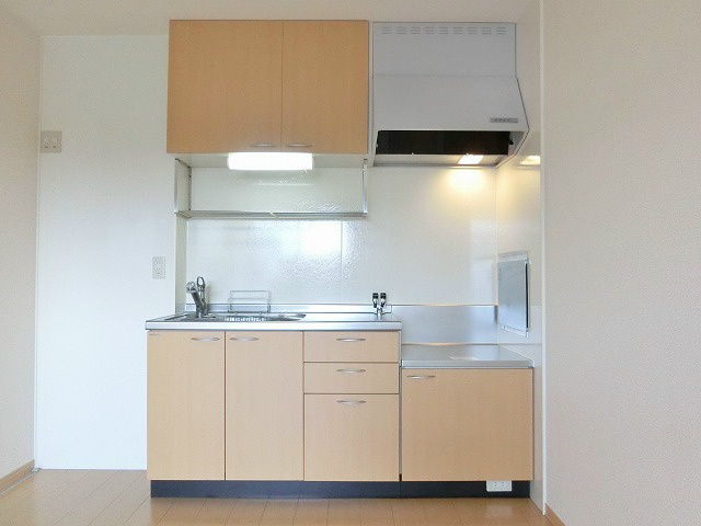 キッチン　ガスコンロ設置可能です