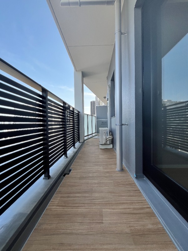 バルコニー　東南向きバルコニー♪