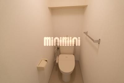 トイレ　クリーニング済みのトイレです。