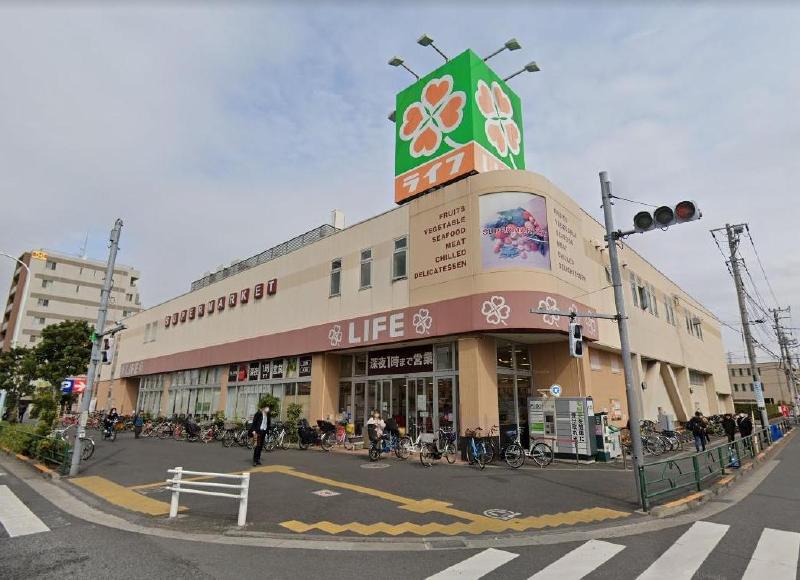 スーパー　ライフ六町駅前店（スーパー）まで600m