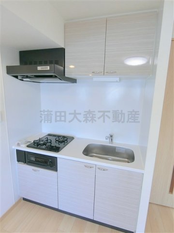 キッチン　2口ガスグリル付システムキッチン