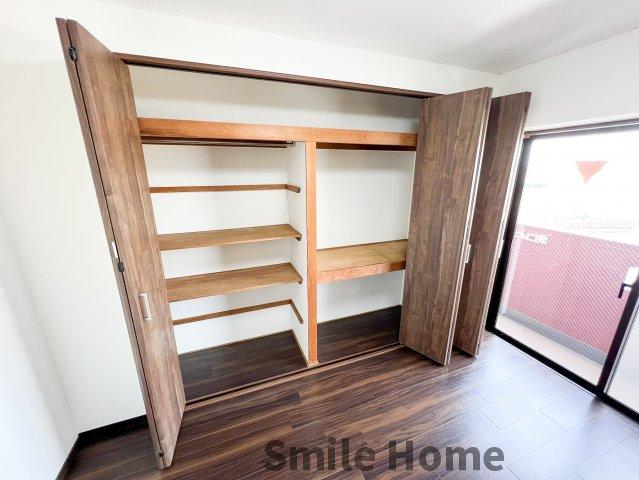 収納　収納があると、お部屋がすっきり片付きますね。