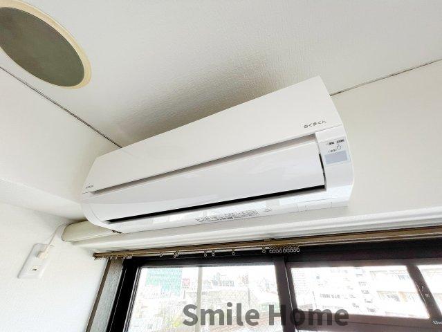 その他設備　エアコン付きで夏でも冬でも快適に過ごせます！