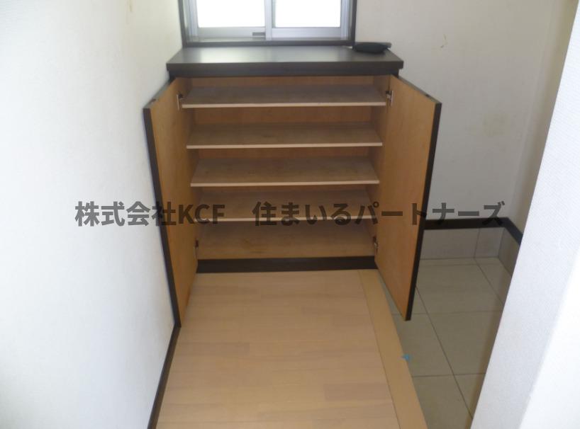 玄関　明るい玄関です