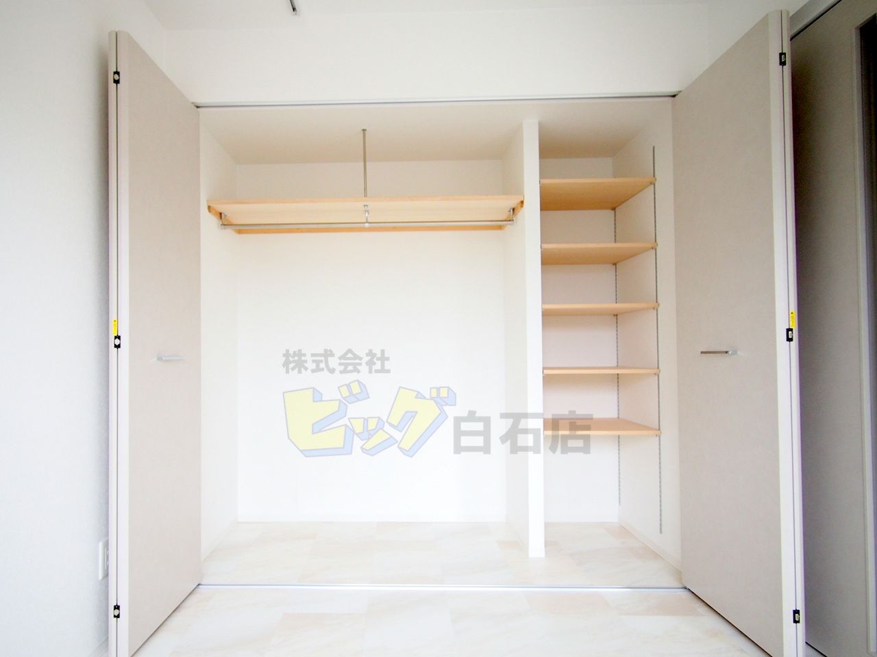 収納　クローゼット完備しています♪