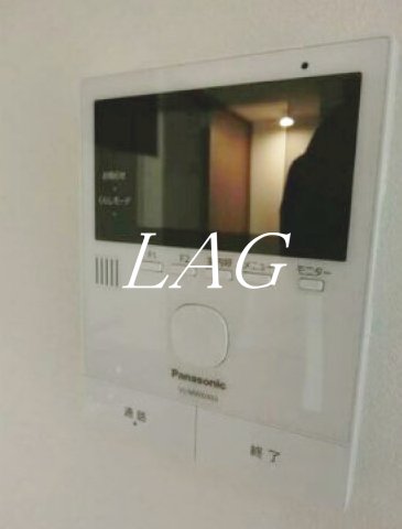 セキュリティ　モニター付きインターホンです。