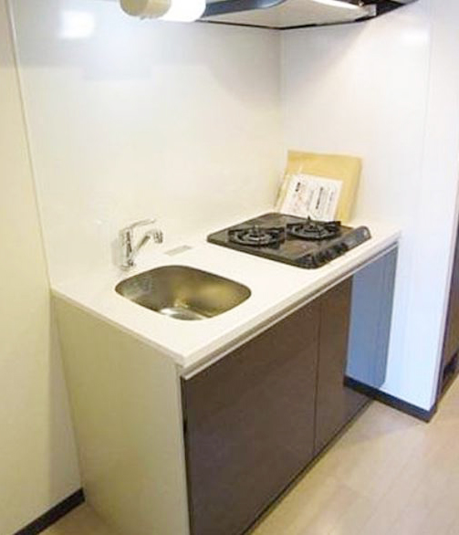 キッチン　★使いやすい二口コンロ、システムキッチン★