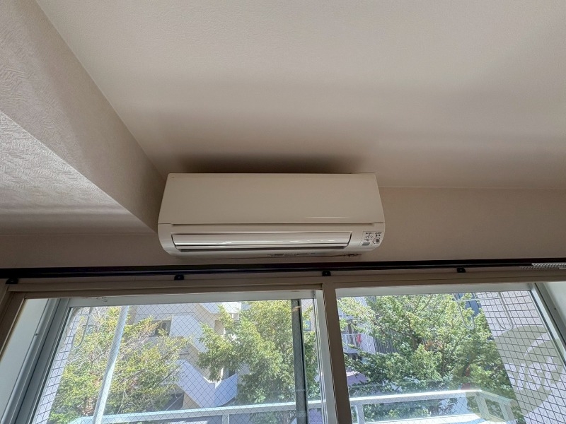 その他設備　エアコンがありますので夏でも快適に過ごせます！