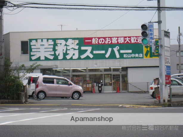 スーパー　業務スーパー松山中央店（スーパー）まで418m