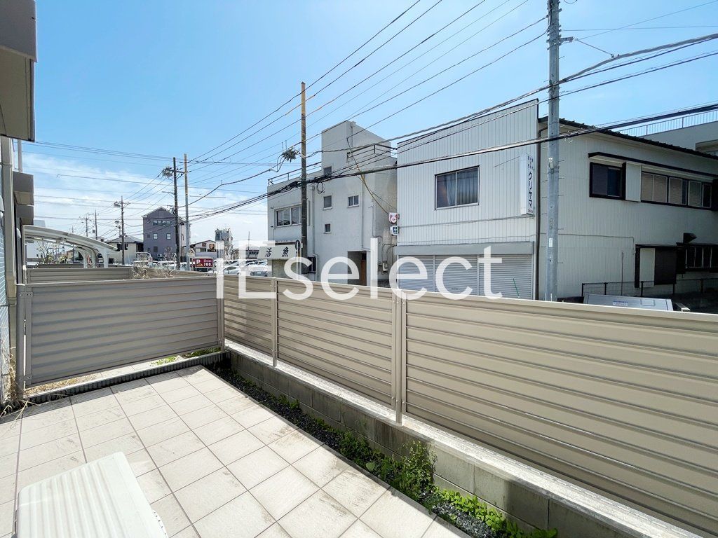 眺望　専用テラスがございます！