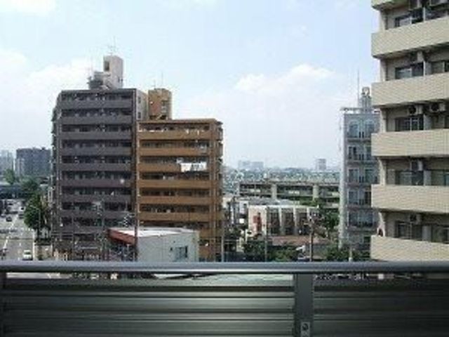 眺望　バルコニーからの景色です！