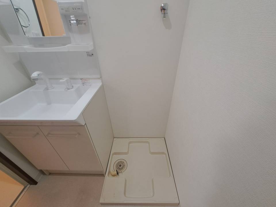 洗面設備　洗濯機置場