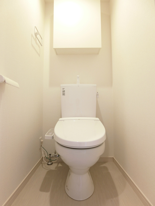 トイレ　ゆったりとした空間のトイレです