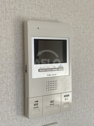 セキュリティ　パーラム野田　モニター付きインターホン