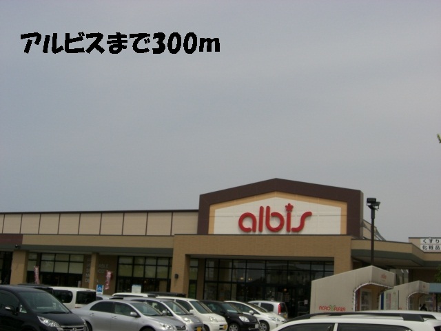 スーパー　アルビス（スーパー）まで300m