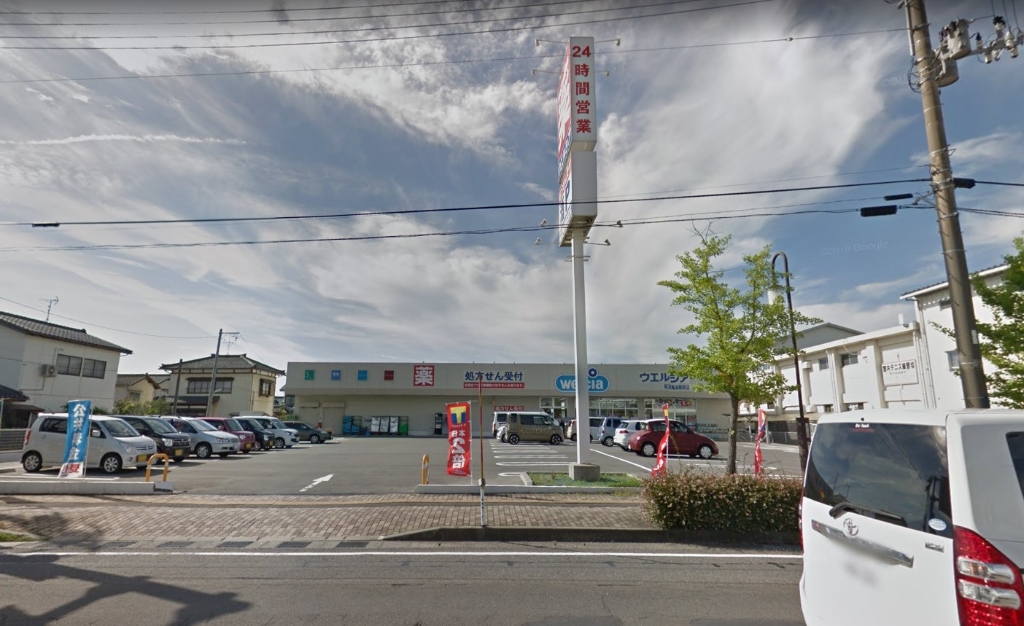 ドラックストア　ウエルシア亀田店（ドラッグストア）まで714m