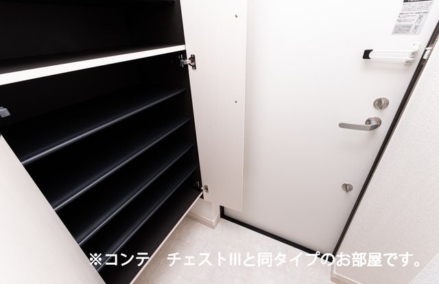 収納　収納のためのスペースです