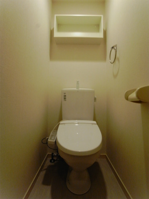 トイレ　ゆったりとした空間のトイレです