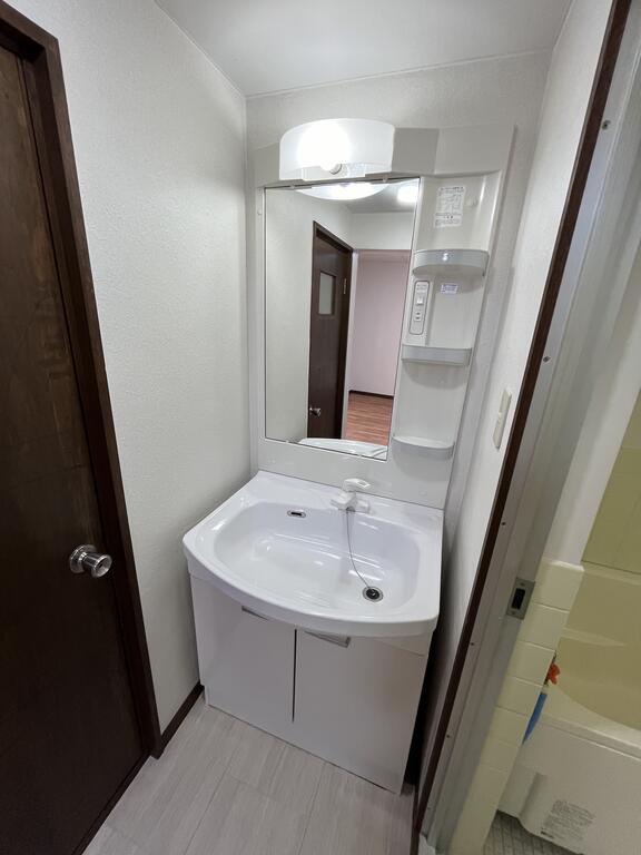 洗面設備　同タイプのお部屋です