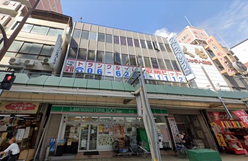 コンビニ　ローソンストア100 松屋町住吉店（コンビニ）まで164m