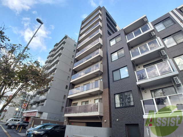 建物外観　札幌市東区北８条東「ｃｈａｍ　ｄｅ　ｄｅ」