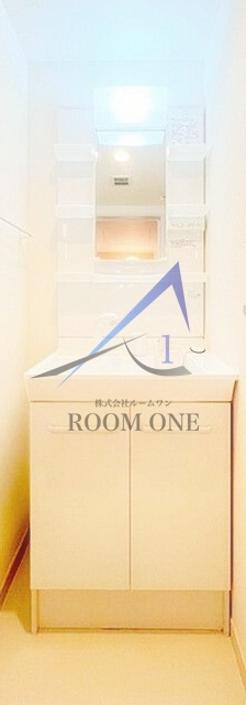 洗面設備　洗面台です。