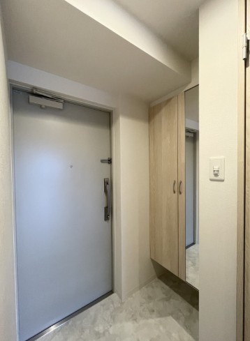 GARDEN COURT A 西高島平の玄関写真