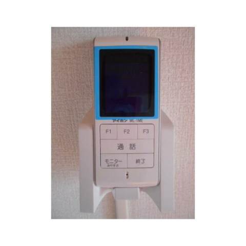 セキュリティ　ザ・テラス　のモニタ付きインターホン